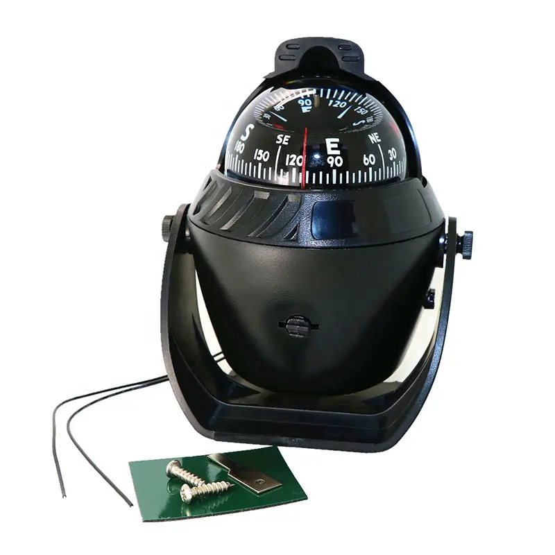 Nautische Kompas Lc760 Kompasbal Voor Voertuigen En Boten Met Magnetische Declinatie Aanpassing