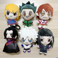 13Cm Hunter Búp Bê Sang Trọng Killua Zoldyck Gon Freecss Kurapika Hisoka Kulolo Illumi Feitan Potoo Nhồi Bông Plush Pendant Keychain