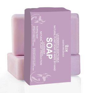 Ready Stock Natural Extract Whitening Herbal Artisanal <b>Soaps</b> 100g Sea Salt Lemon Loofah <b>Soap</b> Bar for Baby - Product Image 4