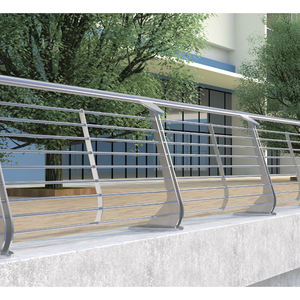 מעקות בטיחות חיצוניים מנירוסטה, מעקה גשר מפלדה - Product Image 4