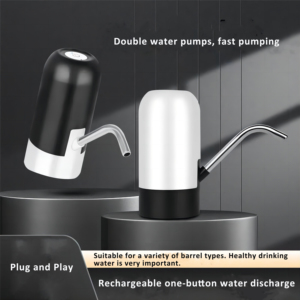 เครื่องจ่ายน้ำแบบพกพา1แกลลอน3อันปั๊มไฟฟ้าอัตโนมัติแบบไม่ต้องสัมผัส USB แบบชาร์จไฟได้สำหรับบรรจุขวด - Product Image 6