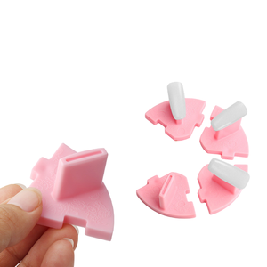 10 pièces Support d'entraînement en plastique pour faux ongles, présentoir amovible pour pointes d'ongles incurvées, pour la formation au vernis gel - Product Image 3