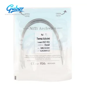 * Dental ortodôntico Suprimentos Niti super elástico Arch Wire