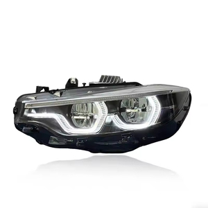 ไฟหน้า LED JY Auto สำหรับรถยนต์ซีรีส์ 4 รุ่น F32 F36 F82 F80 Pre Lci หรือ V2 สไตล์ Tri Color Switching ไม่มีข้อแจ้งเตือนความผิดพลาด ไฟหน้า LED - Product Image 3