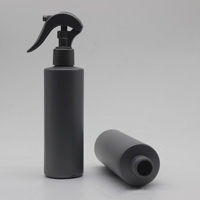 Botol Semprot Silinder Abu-abu Grosir Pabrik, Isi Ulang, Semprotan Kontinu, Bahan PET, Tutup Mudah Dibuka, Kepala Pemicu untuk Lotion Cair