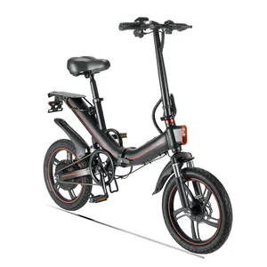 Ouxi V1 V5 16 Inch Elektrische Stad Fietsen 15AH E Bikes 48V 500W 1000W E Bike Voor volwassenen Fat Tire Fietsen