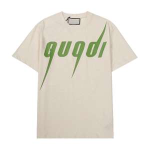 Toptan pamuk o-boyun markalı Tshirt tasarımcı kıyafetleri artı boyutu erkek t-shirt - Product Image 5