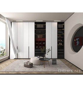 Armoire îlot de rangement pour chambre à coucher de qualité supérieure pour hommes Dorene Fancy 2026, avec étagères - Product Image 6