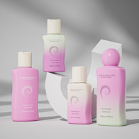 Flacon pulvérisateur de toner personnalisé OEM, flacon d'huile bronzante plate pour le corps, emballage de flacon de lotion pour le corps vide de luxe 80 ml 150 ml