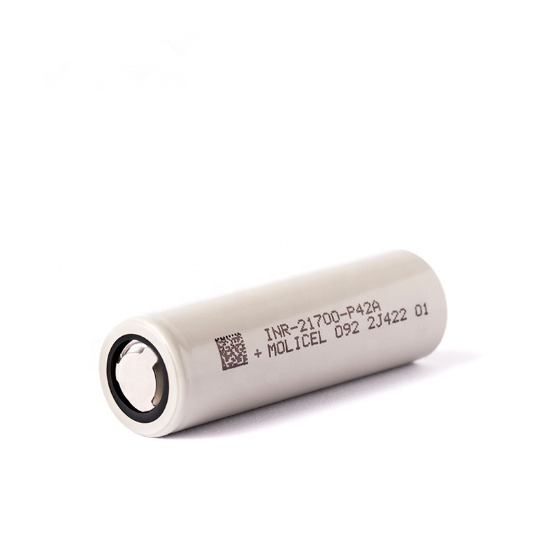 Original molicel p42a 3.7v 4200mah lithium batteries molicel 21700 p42a battery and charger