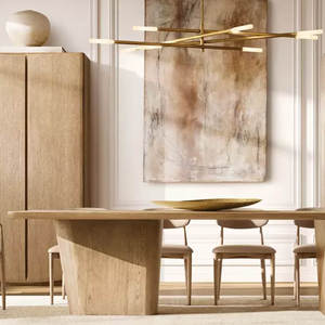 Contemporary Modern Design Living Room Copper LED Chandelier with Warm White Light for Restaurant Bar Luxury - Product Image 6