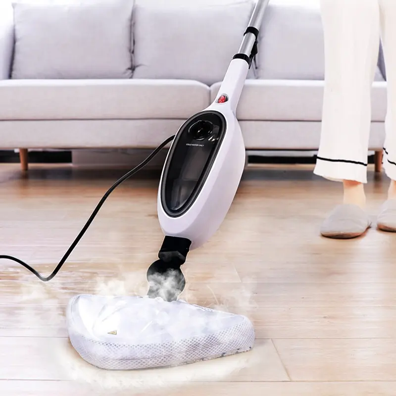 High quality Portable steam mop 2021 flexible carpet cordless handheld 10 in 1 steam cleaner machine mop vacuum carpet cleaner