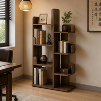 Meuble de rangement et étagère murale simple sur pied pour salon et bureau