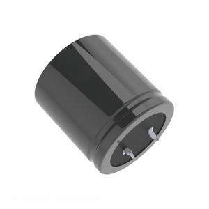 ตัวแทนจำหน่ายอย่างเป็นทางการ LKG1K222MESBAK ตัวเก็บประจุแบบ Through Hole CAP ALUM 2200UF 20% 80V SNAP TH 2200 uF - Product Image 1