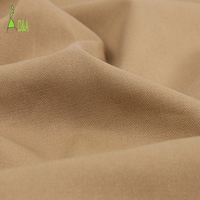 Tela de Algodón 100% Orgánico Peinado de Alta Densidad 40S, 155gsm, para Uniformes de Trabajo, Camisas y Chaquetas Ligeras