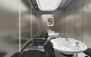 Tấm ốp tường <span class=keywords><strong>WPC</strong></span> Carbon Crystal bề mặt kim loại, chống thấm, chống cháy, dễ lắp đặt cho các dự án trang trí nội thất - Product Image 3