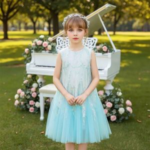 sachin and babi light blue dress Boho Flower Girl Dress in Champagne – Lisa Ann's Creations main image 1