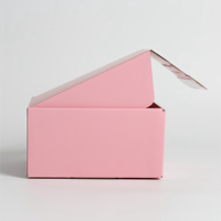 Boîtes d'expédition en carton ondulé personnalisées avec logo imprimé, durables, pour emballage cadeau, OEM ODM, montage facile