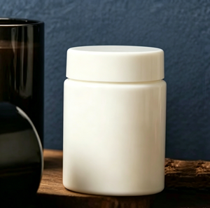 Botella cuentagotas de vidrio negro mate cosmética de 1 oz y 2 oz, vacía, de 50 ml, para aceites esenciales y gotas para los ojos, con pipeta de vidrio - Product Image 1