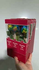 Bộ quà tặng hoa hồng sô cô la rắn duy nhất cho ngày Valentine tùy chỉnh cá nhân - Product Image 4