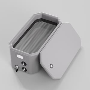 Bañera de Hielo Inclinada Portátil de PVC para Terapia de Inmersión en Frío, Recuperación Física, Baño de Hielo Inflable Independiente - Product Image 4