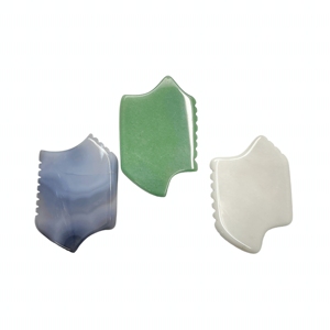 Piedra de Jade Verde Aventurina Natural para Enfriamiento y Reducción de Hinchazón, Gua Sha - Product Image 2