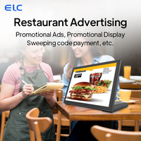 Yeni L Şekilli 10.1 İnç Dokunmatik Ekran Müşteri Geri Bildirim Değerlendiricisi Banka Restoran Sipariş Verme RJ45 NFC Kamera Masaüstü Android 11