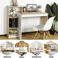 Station de travail d'étude de bureau d'ordinateur portable avec l'étagère de stockage de 4 couches multifonctionnelle