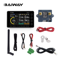 Baiway Tc35 8-80V 50A batterie coulomètre testeur de batterie professionnel moniteur intelligent affichage de l'indicateur de capacité de batterie