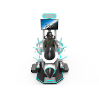 Machine de jeu VR 9D de luxe pour parc d'attractions, simulateur de réalité virtuelle pour salle d'arcade