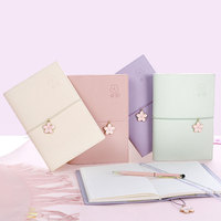 Cuaderno de tapa blanda de cuero PU Macaron con recambio reemplazable, 32K, el más vendido en Etsy, Instagram, TikTok y Facebook, diario/agenda.