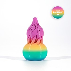 Jouet anti-stress en forme de dragon imprimé en 3D, rotatif, puzzle coloré à dégradé, ornement de bureau créatif, cadeau pour enfants, matériau PLA - Product Image 4