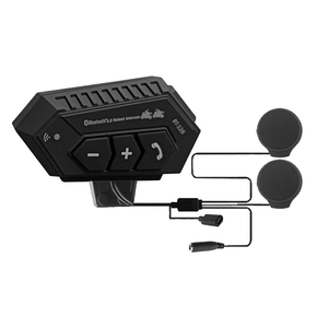 Auriculares Bluetooth para Casco de Motocicleta IP67 Resistentes al Agua BT-12B, Intercomunicador de 30M para 2 Conductores - Product Image 1