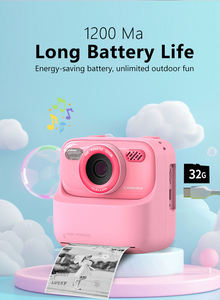 Câmera Digital Infantil P79 à Prova D'Água com Bateria Grande de 1200MAH Longa Duração 720P 1080P Brinquedo para Crianças Presente - Product Image 5