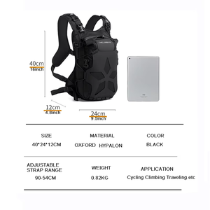 Mochila Impermeable para Motocicleta, para Viajes de Larga Distancia, con Cierre de Cremallera para Casco - Product Image 6