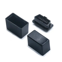 ST-SOH-004 Schwarzer OBD-Anschluss mit OBDII-Gehäuse 33 MM 12V OBD2-Gehäuse für Auto-Diagnosegeräte