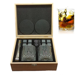 Juego de <span class=keywords><strong>regalo</strong></span> de whisky con caja de madera <span class=keywords><strong>para</strong></span> hombre, Set de 2 y 8 unidades de Whiskey enfriador de granito con caja de madera <span class=keywords><strong>para</strong></span> <span class=keywords><strong>regalo</strong></span> de <span class=keywords><strong>cumpleaños</strong></span> - Product Image 6