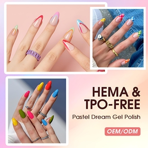 Venta al por mayor de esmalte de <span class=keywords><strong>uñas</strong></span> en gel de 15 ml sin HEMA ni TPO, 40 colores, marca privada, gel UV removible, bajo MOQ, suministros profesionales para <span class=keywords><strong>uñas</strong></span> - Product Image 5