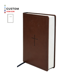 <span class=keywords><strong>Biblia</strong></span> NIV al por Mayor, Tapa Dura con <span class=keywords><strong>Letras</strong></span> Rojas Grandes en Cuero, para Suministros de Iglesia y Librerías, con Logotipo Grabado - Product Image 1