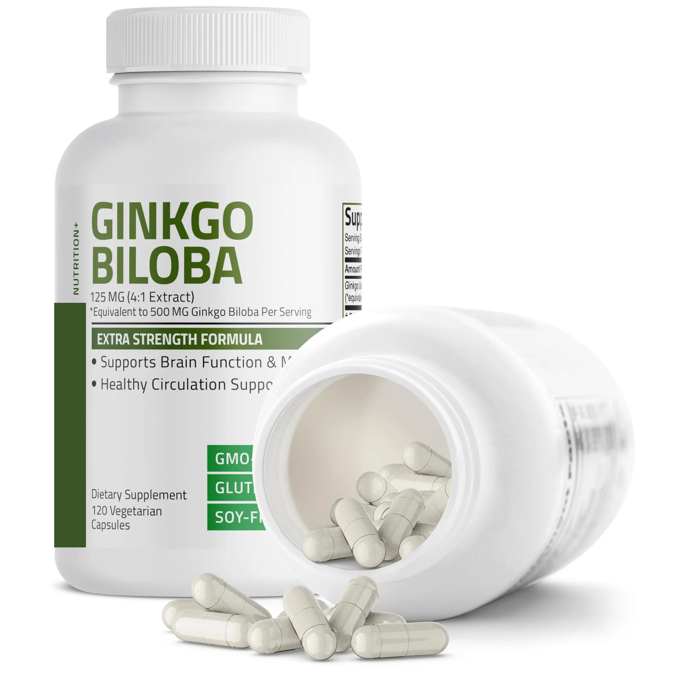 Ginkgo Biloba Capsule For Unsullied GMP Verified and endorsed Gluten-free cuisine Plant-empowered