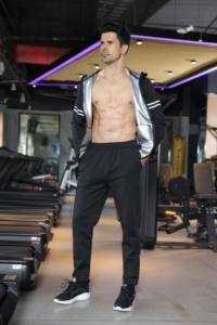 Erkek M-4XL su geçirmez spor Fitness kilo kaybı için eşofman ev kullanımı <span class=keywords><strong>Sauna</strong></span> ceket pantolon sıcak satış - Product Image 4