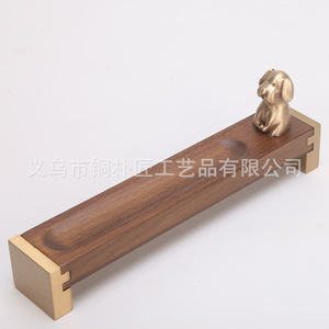 เครื่องประดับเตาเผาเครื่องหอมตามนักษัตรจีน, งานฝีมือทองเหลือง, ห้องอ่านหนังสือ, โต๊ะน้ำชา, ของตกแต่งห้องนั่งเล่น, ของขวัญ - Product Image 4