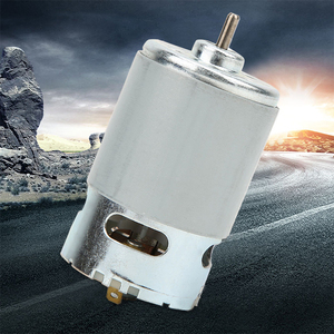 มอเตอร์ PM แบบแปรงถ่านแรงบิดสูง 12V/24V แกน D พร้อมเฟืองสี่เหลี่ยมแม่เหล็ก สำหรับพัดลม เครื่องใช้ไฟฟ้าในบ้าน FR775 มอเตอร์ DC แบบแปรงถ่านแรงบิดสูง - Product Image 1