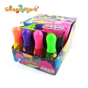 Botellas de Azúcar Líquida con Sabor a Frutas en Forma de Bolas de Boliche Empaquetadas en Cajas - Product Image 2