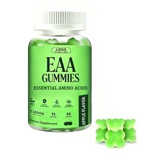 Gomitas EAA Personalizadas, Suplementos Deportivos Pre-Entrenamiento con 9 Aminoácidos Esenciales, Aminoácidos de Cadena para la Recuperación Muscular y el Apoyo Energético - Product Image 1