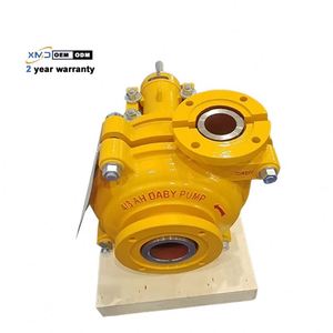 Pompe centrifuge robuste à entraînement moteur haute performance de 10 pouces pour boues de gravier et scories de 2/1,5 pouces pour dragage industriel - Product Image 1