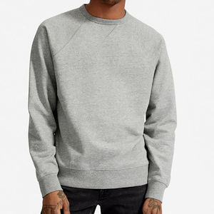 Sudadera unisex de algodón de alta calidad, talla grande, personalizada con bordado, cuello redondo para hombre. - Product Image 1
