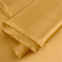 Tissu en satin de soie naturel, confortable, disponible en plusieurs couleurs unies, prix réduit, en stock, pour vêtements, rideaux