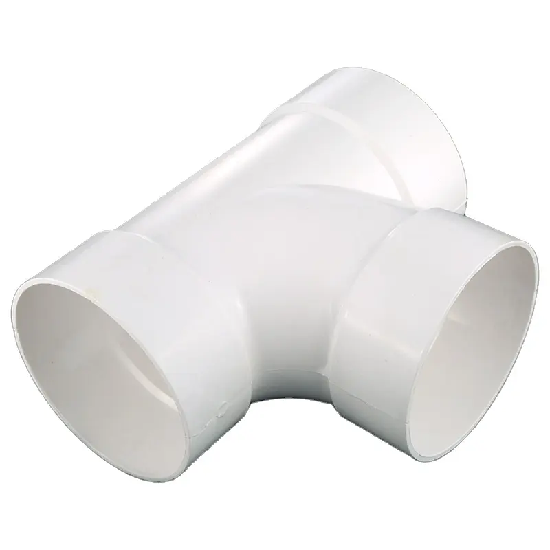 PLASTIC TUBE FITTING ASTM D2665 DWV TEEパイプFOR WATER DRAINAGE