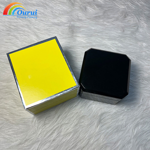 Factory Direct Custom Logo <b>Black</b> Wooden Luxury Watch <b>Box</b>, High Quality Watch Gift <b>Box</b> Set for Men, Brand Watch Packaging Case - Product Image 3